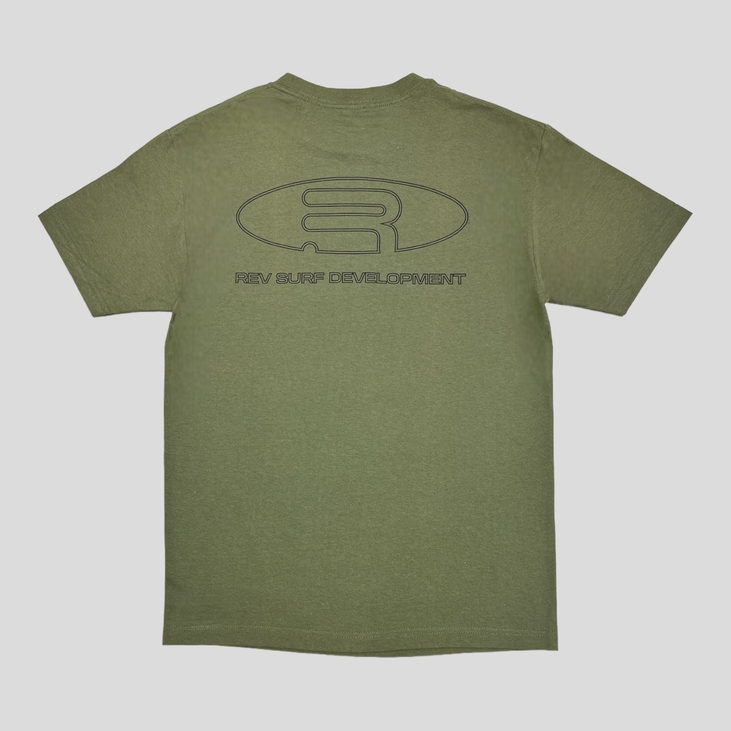 Logo Outline Tee Army